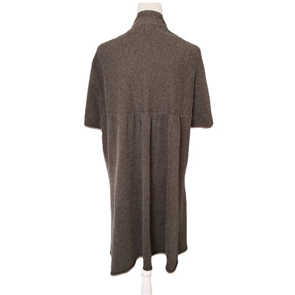 Eileen FIsher Woman Plus Size 2X Cardigan Duster Sweater Silk Cashmere Soft - Picture 5 of 11